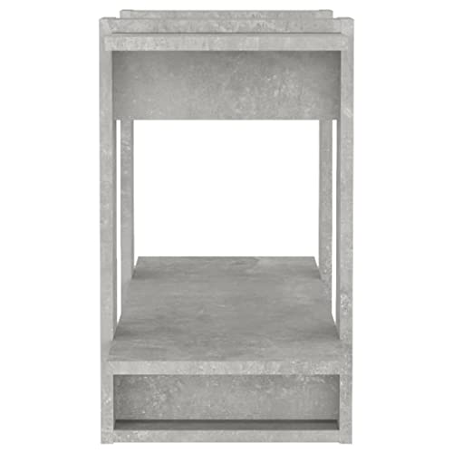 Yuhi-Hqyd Book Cabinet/Room Divider,Sideboard,Shoe Rack,Seasoning Rack,Tv Cabinet,Projector Shelf,Assembly Required,Shelving Unit,Perfect For Apartment,Loft,Office,College Dorm Room, Concrete Gray #TOP4