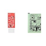 【セット買い】ほぼ日手帳 伊藤潤二/富江 ホラークリアスタンプ 手帳アクセサリー + 伊藤潤二/ほぼ日の下敷き 富江 green オリジナルサイズ用