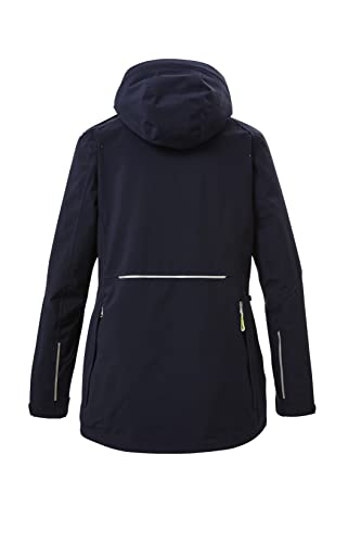 killtec Damen Funktionsjacke für Hundebesitzer mit abzippbarer Kapuze KOS 151 WMN JCKT, dunkelnavy, 38, 38416-000