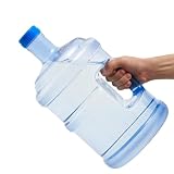 Generico Water Jug Camping - With Handle Portable Clear Large Capacity | Big Water Bottle | Food Grade PC ThickenedWater Storage Bucket, Transparent 5L 7.5L Portable Hydration Container