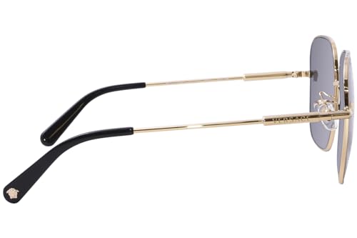 Versace Sunglasses VE 2246 D 100287 Gold Dark Grey3