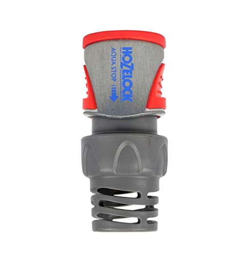 Hozelock - Raccord d'arrêt d'eau AquaStop Pro métal pour tuyaux de 15 à 19 mm 2045P0000 Cover