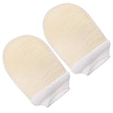 Abaodam 2個 シャワーグローブ ボディスクラバー 強力垢すり手袋 あかすりミット 血行促進 肌活性 化粧品不要 毎日の深洗浄用