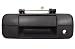 PT Auto Warehouse TO-3952A-T2 - Tailgate Handle, Textured Black - without Camera Hole