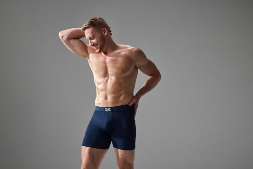 SAXX Underwear Co. Men's Ultra Super Soft Boxer Brief Fly 3-Pack, Classic Ultra 18, Small - image 3