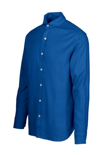 Image of SWIMS Santorini Men's Long Sleeve Linen Stretch Button Down Shirt