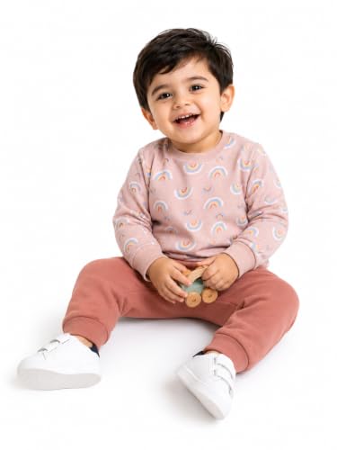 Image of TuddyBuddy Boys & Girls Half Sleeves T-shirt & Lounge Pant Nightwear Set - 100% Cotton Jersey