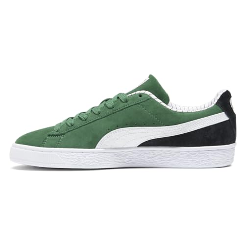 PUMA Mens Suede Pinstripe Sports Club Lace Up Sneakers Shoes Casual - Green - Size 11.5 M3