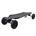 KHUY Skateboard Longboard Elettrico 40 km/h, Doppio Motore, Longboard Elettrico off Road, LED Cruiser Skate Elettrico in Acero 8 Strati con Telecomando per Adulti Adolescenti