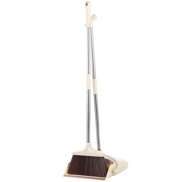 3 Colors dust pan Combo Long Handle Lobby Brooms & dustpans Set for Home Office (B0BMX8S8Z3) Amazon Price History, Amazon Price Tracker