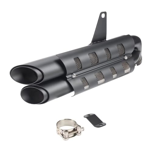 Silencieux d'échappement moto pour CMX 500 Rebel tube de haute finition avec bouclier