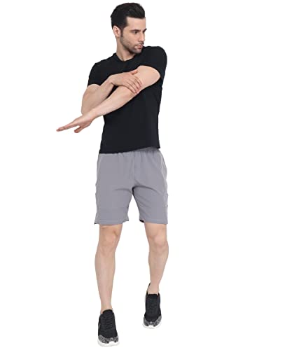 Image of Light Weight Cotton Half Pants Shorts with Pocket for Men and Boys Gym Training Daily Workout Home Wear Sports Running