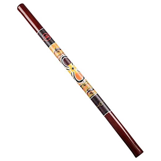 Didgeridoo, Bamboo, Red Design