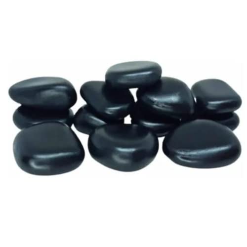Kit de Pedras Quentes Pretas para Massagens, Conjunto de 7 Peças ...