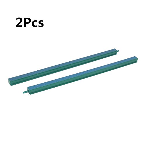 XMHF Aquarium Luftblase 2 Stück Airstone Bars, Luftpumpe grün für 8 Zoll - Bild 8 von 9
