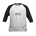 CafePress My Step Dads Rock Kids Baseball Jersey Kids Cotton Baseball Jersey, 3/4 Raglan Sleeve Shirt Black/White