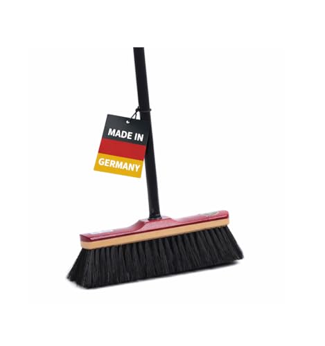 Echt- Rosshaarbesen Zimmerbesen 30cm mit Stiel Teleskopstiel...