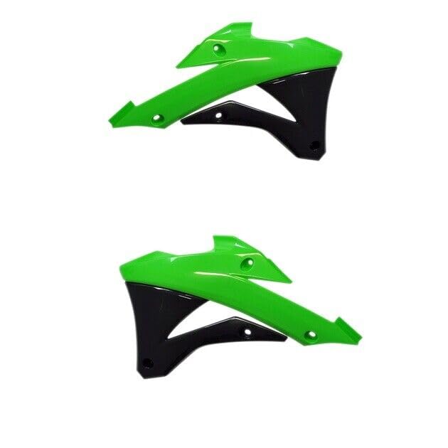 ATV&UTV Replace Parts & Accessories for Polisport Radiator Shrouds 05 Green 8495300001 for Kawasaki KX85 for KX112 2022-2023 Mod-BBM45-FV31224