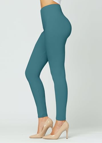 Image of Conceited High Waist Leggings in Shorts, Capri and Full Length - Buttery Soft - 3 inch High Waistband - Regular and Plus Size