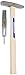 Vaughan SBP5 Professional Magnetic Tack Hammer, Hickory Handle, 11-Inch Long.