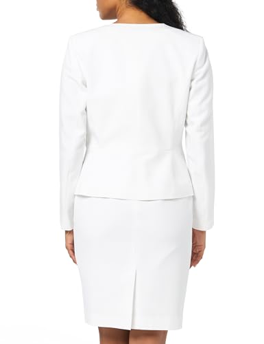 Image of Le Suit Women's Cardigan-Style Blazer & Sheath Dress, 2pc Set