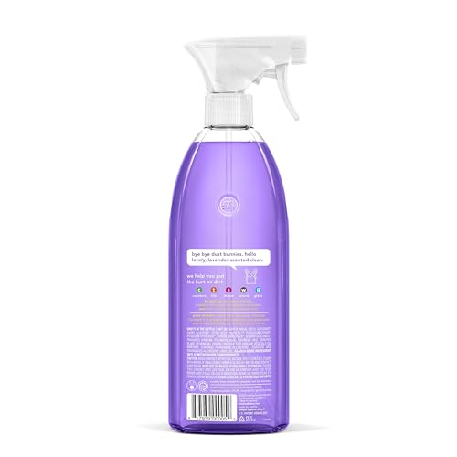Image of Method Dye-Free All-Purpose Cleaner Spray, French Lavender - Cuts Grease & Grime on Counters, Glass, Wood & Floors, for Kitchen & Bathroom, 28 fl oz - 8 Pack