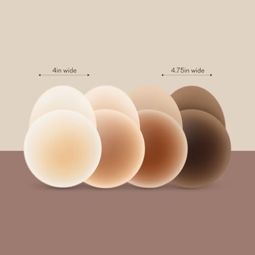 Image of NOOD No Show Extra Lift Nipple Covers | Reusable Adhesive Nipple Covers | Silicone Nipple Cover