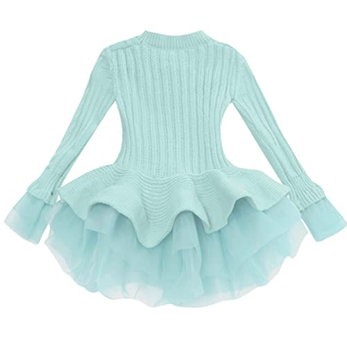 Image of FKKFYY Long Sleeve Fall Sweaters for Girls