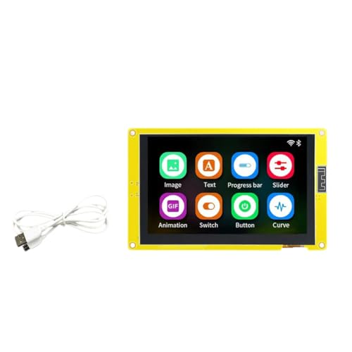 IPS �Ód�e�ʎ� TouchESP32-S3 Hmi 8M Psram 16M �t���b�V�� Lvgl WhyFi&bluetuth 5�C���` 800 * 480 �X�}�[�g�f�B�X�v���C�X�N���[�� 5.0�C���` RGB LCD���W���[�� �V����2025 ����