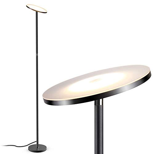 Preisvergleich Produktbild Stehlampe Stehlampe, LED Einstellbare Helligkeit, Höhenverstellbarer Vertikal Moderne Lampe, Rotating Gooseneck feste Base Dekoration Schlafzimmer / Wohnzimmer / Büro / Kaffee / Esszimmer A