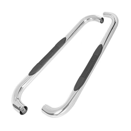 Barra lateral redonda plateada 3" para Dodge Journey 2009-2014 miniatura 1