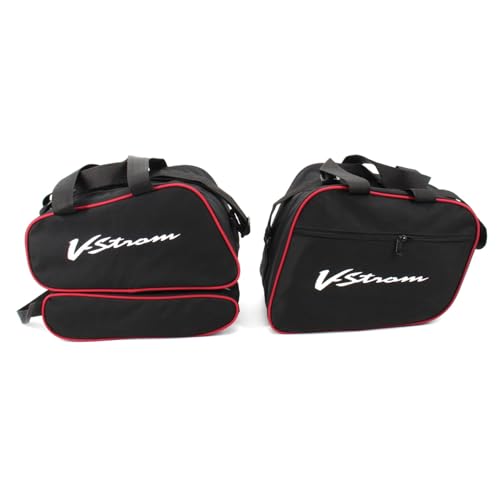 Sac de selle moto pour Suzuki V-Strom DL650 DL1000 et DL1050 bagage latéral