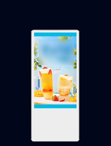 Écran vidéo HD LCD pour ascenseur et hall d'entrée avec télécommande de 48,3 à 61 cm