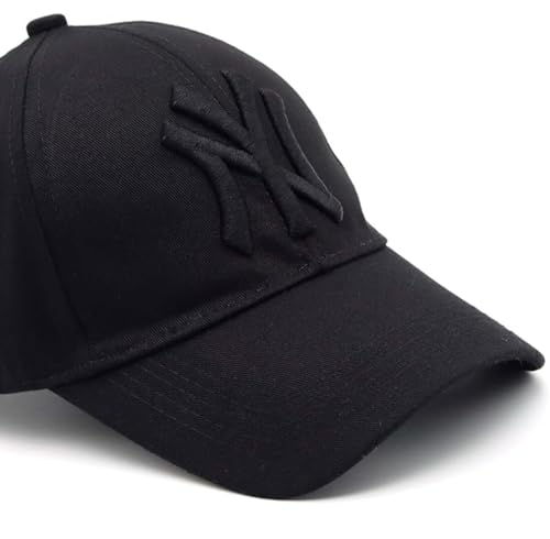 Image of Teemoods Cotton Baseball Cap: Stylish Adjustable Sun Cap for Men & Women, Embroidered Design, Great for Summer Outings, Walking, Hiking & Everyday Use