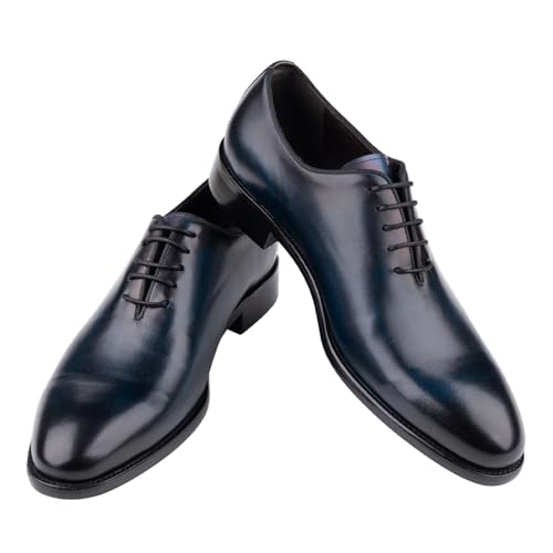 Men's Oxford Formal Fashion Luxury Dress Retro Shoes Genuine Cowhide Leather4