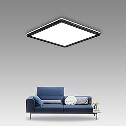 Amazon Lamparas Techo Baño Plafon LED Techo, 24W, 1950LM Lamparas De Techo, 5000K Luz Blanca Natural Luz LED Techo, IP44 Impermeable Lampara LED Techo, Plafones Para Techo LED Para Pasillo Baño Salon Cocina Comedor Habitacion