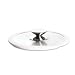 Produktbild Glasdeckel mit weißem Silikonring 16 cm