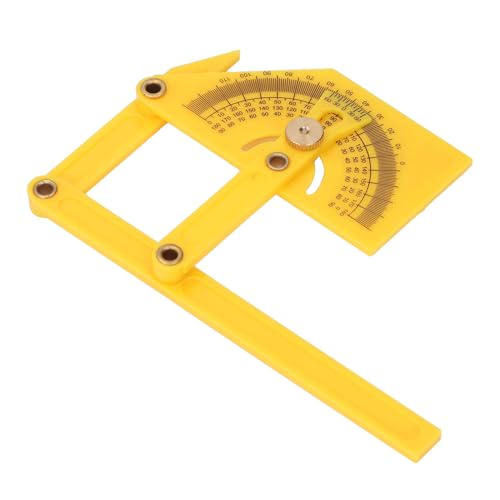 Buscador de ángulos ajustable de plástico para carpintería miniatura 2