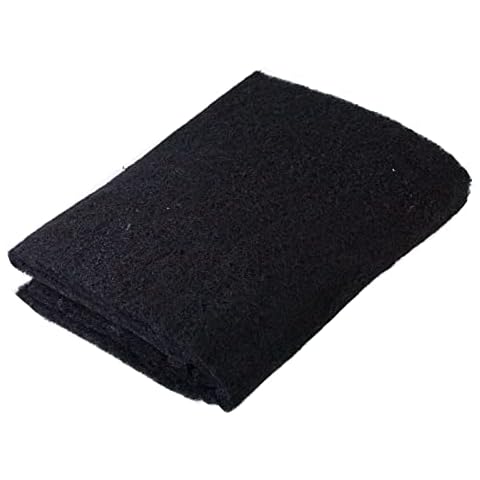 AQUANEAT Aquarium Carbon Filter Media Pad (10.5" x 36") Cover