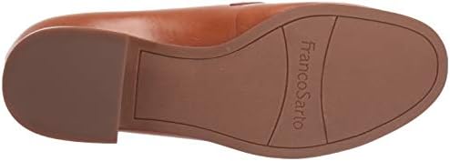 Franco Sarto Women's Newbocca Loafer, Cognac, 11 | Image 3