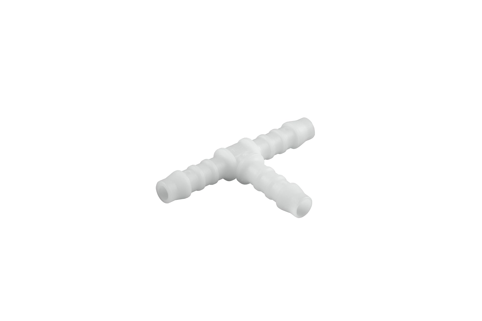 Gardena White T-Piece: Tube Plastic Accessories, For Simple Hose Connection And Branching Of 6 Mm Tubing, 2 Pieces (7301-20)
