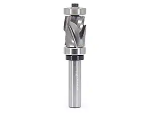 YONICO 33202 Top & Bottom Bearing Ultra-Performance Compression Flush Trim Router Bit 1/2-Inch Shank