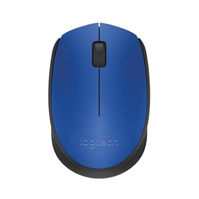 Logitech M171 Ratón inalámbrico para PC Mac portátil 2 4 GHz con minireceptor USB seguimiento óptico duración batería 12 meses ambidiestro Azul