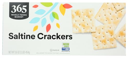 Image of 365 by Whole Foods Market, Salted Saltine Crackers, 16 Ounce