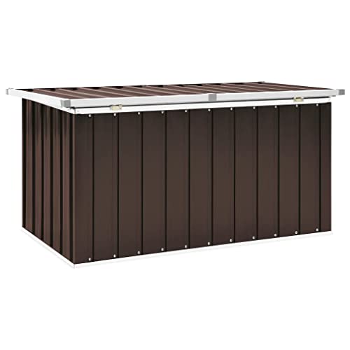 Beyamis Irfora Auflagenbox Wasserdicht Groß Gartenbox Metall Kissenbox Aufbewahrungsbox Garten Gartentruhe… – Bild 8