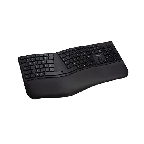Kensington Pro Fit Ergonomic Wireless Keyboard – Black (K75401US)