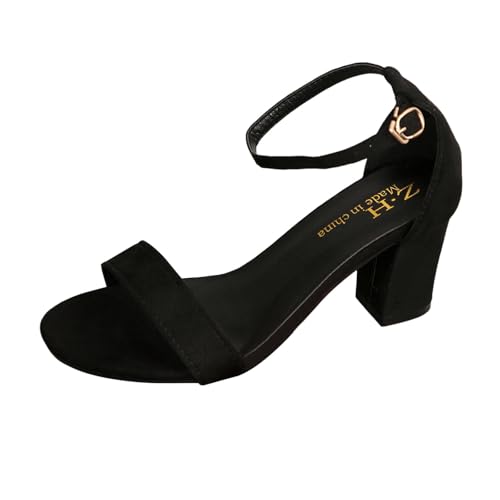 Générique Ballerines Été Sandales décontractées à semelle souple et légère, style européen et rétro, pour femmes, grandes tailles Sandales...