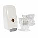 Zogics Wall Mount Hand Sanitizer Dispenser and Gel Hand Sanitizer Refill â€“ Wall Dispenser with Easy-to-Push Bar to Dispense Gel Hand Sanitizer, Includes Two Gel Refills