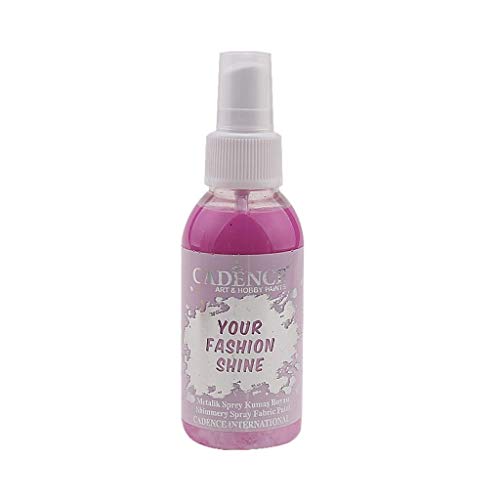 Cadence Pintura Textil en Spray Brillo Rosa