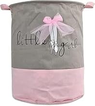 باسكت غسيل وألعاب بشكل عروسة – عملي ولطيف لتخزين الملابس والألعاب وحمايتها من الأتربة L